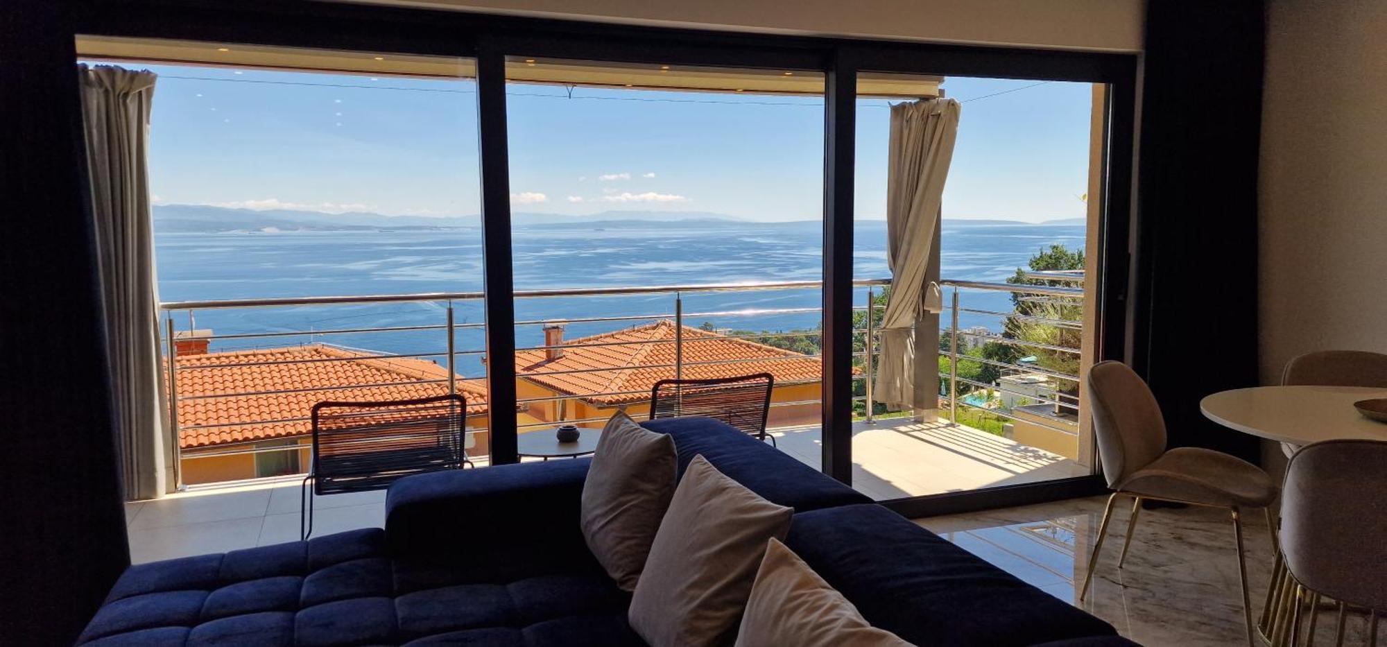 Apartment Eclipse Opatija Bagian luar foto